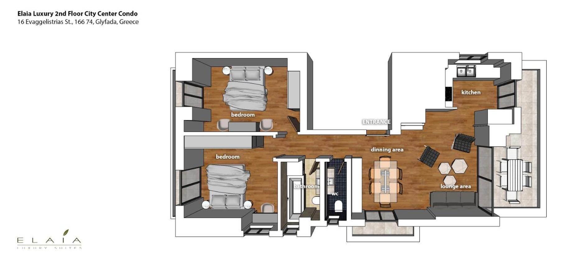 Elaia Luxury Condo Glyfada Atina Dış mekan fotoğraf